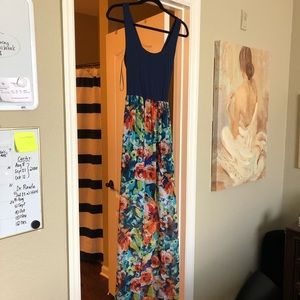 Floral maxi dress